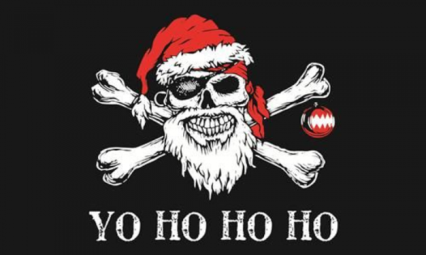 Yo Ho Ho Santa Pirate