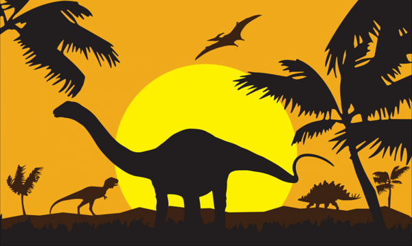 Dinosaur Silhouette