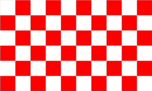 Chequered Red White