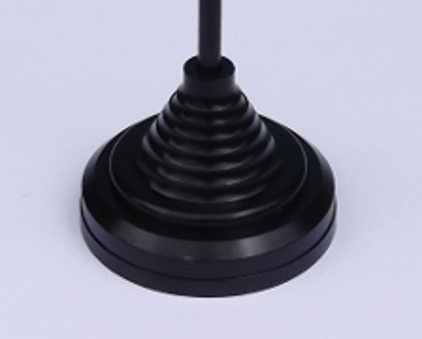 Desk Flag Base Black 1 Hole